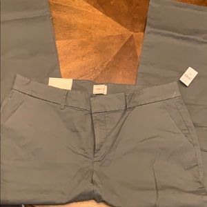 Gap khaki pants grey size 14 Reg NWT
